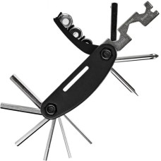 Rockbros GJ1601 16-in-1 multi-tool for bicycle repair - black