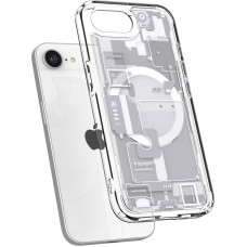 Spigen Ultra Hybrid MagSafe Case for iPhone SE 4 (2025) Zero One - White