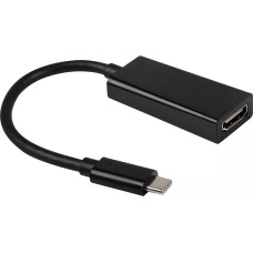 Fusion Multimēdijas adapteris Type-C to HDMI 4K*2K melns