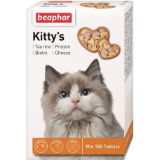 Beaphar Vitamīnizēta papildbarība : Beaphar Kitty's Mix, 180tab