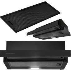 Berdsen Teleskopisks virtuves tvaika nosūcējs 50 cm melns BT-238
