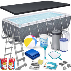 Bestway Dārza baseina rāmis 404 x 201 x 100 cm 18 collas 1 56721
