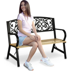 Sofotel Dārza sols ar atzveltni 122 x 88,5 x 55,5 cm, efeja krāsā