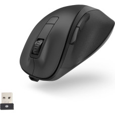 Hama MW-500 V2 bezvadu pele ar akumulatoru - melna