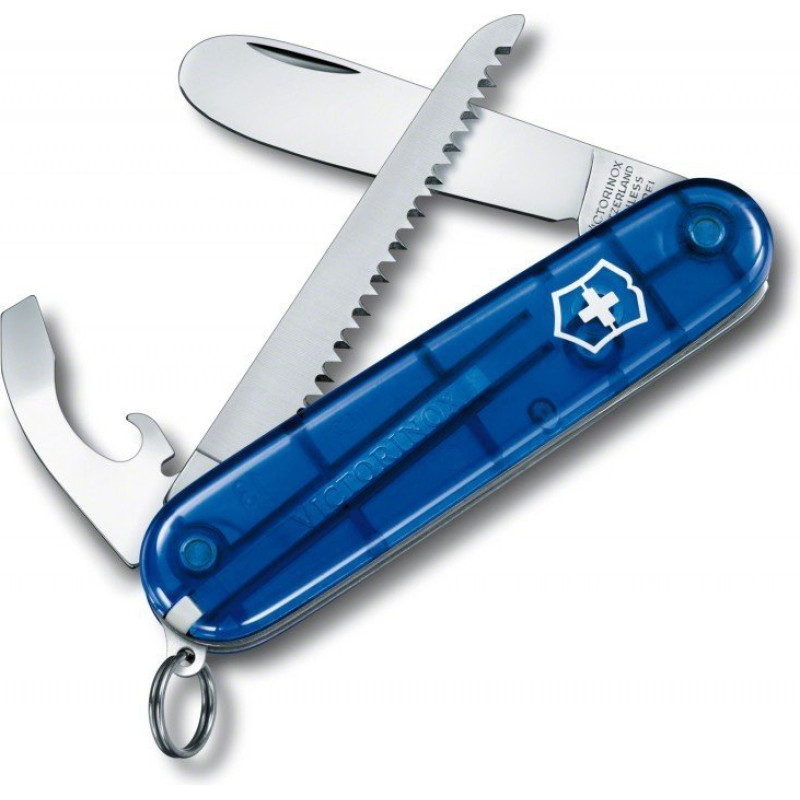 Victorinox Kids Swiss Army Knife My First Victorinox blue transparent V-0 23 V0 23 Victorinox23 Victorinox 23 73 T2 VictorinoxT2 Victorinox T2 (0.2373.T2)