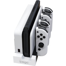 iPega 9186 Charger Dock pro N-Switch a Joy-con White|Black (Damage Package)