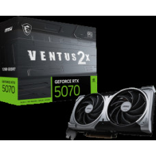 Videokarte MSI GeForce RTX 5070 Ventus 2X OC 12GB GDDR7 DLSS4