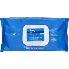 Uriage B&eacute;b&eacute; Cleansing Wipes for Children 1st Cleansing Water Wipes x70.