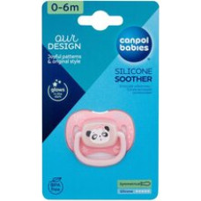 Canpol Babies Exotic Animals Silicone Soother Panda - Pacifier.