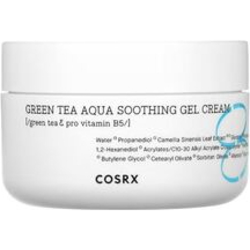 Cosrx Hydrium Green Tea Aqua Soothing Gel Cream - Soothing gel cream.