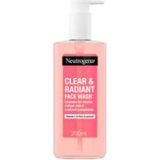 Neutrogena Brightening cleansing gel for problematic skin.