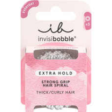 Invisibobble Extra Hold Crystal Clear 3 pcs