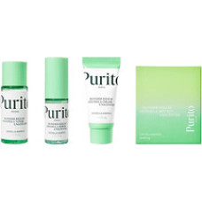Purito "Wonder Releaf Centella Unscented Mini Kit - Gift set of unscented skincare."