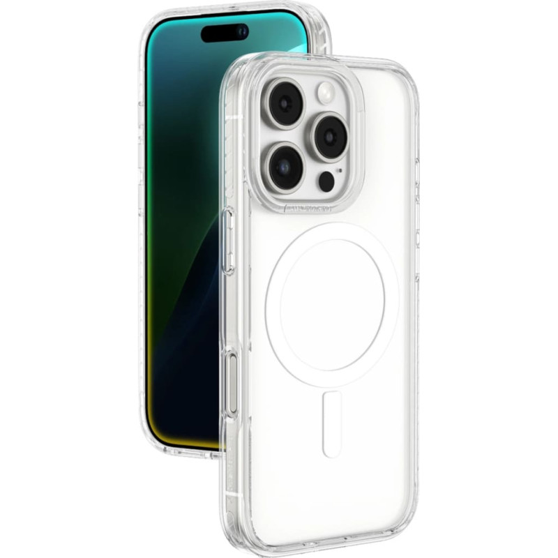 Amazingthing Titan Pro Mag Case with Magnetic Ring for iPhone 16 Pro - Transparent
