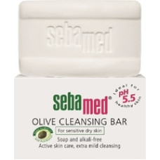 Sebamed Sensitive Skin Olive Cleansing Bar - Tuhé mýdlo