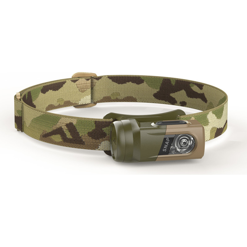 Princeton Tec - Galvas lukturītis - LED Snap 450 RW Solo - MultiCam - SNSOLO23-MC