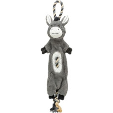 Trixie Plī&scaron;a rotaļlieta - Trixie Donkey, plush|rope, recycled, 66 cm