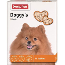 Beaphar Vitamīnizēta papildbarība - Beaphar, Doggy's Biotin, 75 tabl.