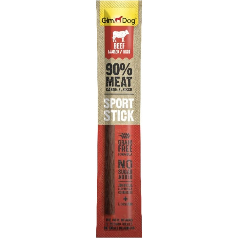 Gimborn Gardums suņiem : GimDog Sports Stick Beef, 12 g