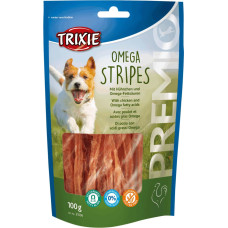Trixie Gardums suņiem - Trixie Premio Omega Stripes, chicken, 100 g.