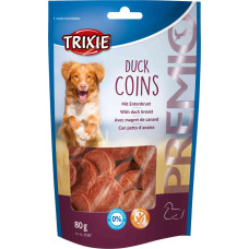 Trixie Gardums suņiem : Trixie Premio Duck Coins, 80 g.