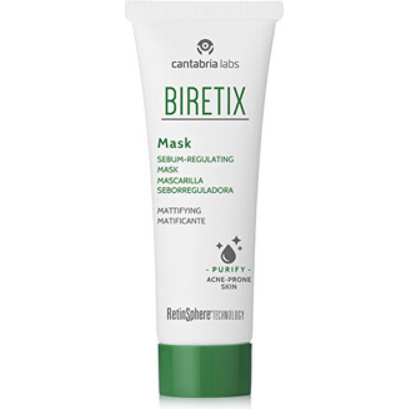 Biretix Sebum-Regulating Mask - Cleansing mask regulating sebum production.