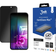 3Mk Protection Apple iPhone 15 - 3mk HardGlass Max Privacy™ screen protector