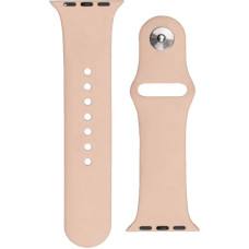 Hurtel Silikona siksniņa Apple Watch 2-9/SE 38/40/41mm Silikona siksniņa APS smilšu krāsā