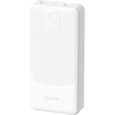 Powerbank Dudao K10 10000mAh 2.4A 2 x USB-A - white