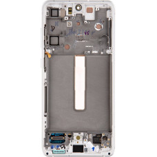 LCD display + Touch Unit Samsung SM-G990B Galaxy S21 FE White (Service Pack)