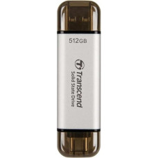 SSD 512GB Transcend ESD310S Portable  USB 10Gbps  Type-C|A
