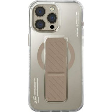 Skinarma case Axon iPhone 16 Pro Max 6.9" Magnetic Charging + Grip Stand champagne