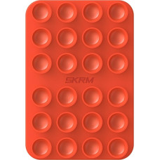 Skinarma Universal suction cup Skinarma Stax MagSafe for phone orange