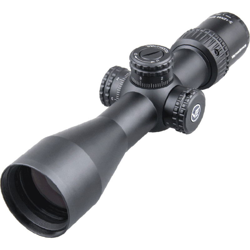 Vector Optics - &Scaron;autenes tēmeklis Veyron 3-12x44 kompaktais tēmeklis - SFP - MPR-4 - melns - SCOM-24