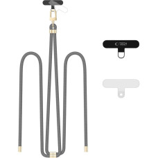 TECH-PROTECT C7S ROPE CROSSBODY STRAP CRAYON GREY|GOLD
