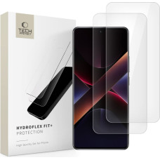 TECH-PROTECT HYDROGEL FILM HYDROFLEX FIT+ 2-PACK XIAOMI REDMI NOTE 14 PRO 5G | 14 PRO+ PLUS 5G | POCO X7 5G CLEAR