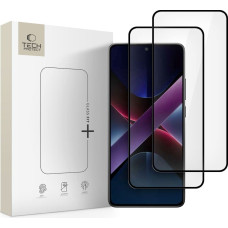 TECH-PROTECT GLASS FIT+ 2-PACK XIAOMI POCO X7 PRO 5G BLACK TEMPERED GLASS