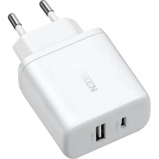 Ugreen X227 20W GaN Wall Charger 1x USB-A 1x USB-C - White