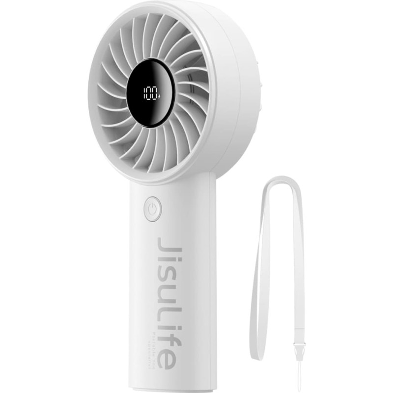 Jisulife Handheld Fan Life4 3600mAh Portable USB Fan - Gray