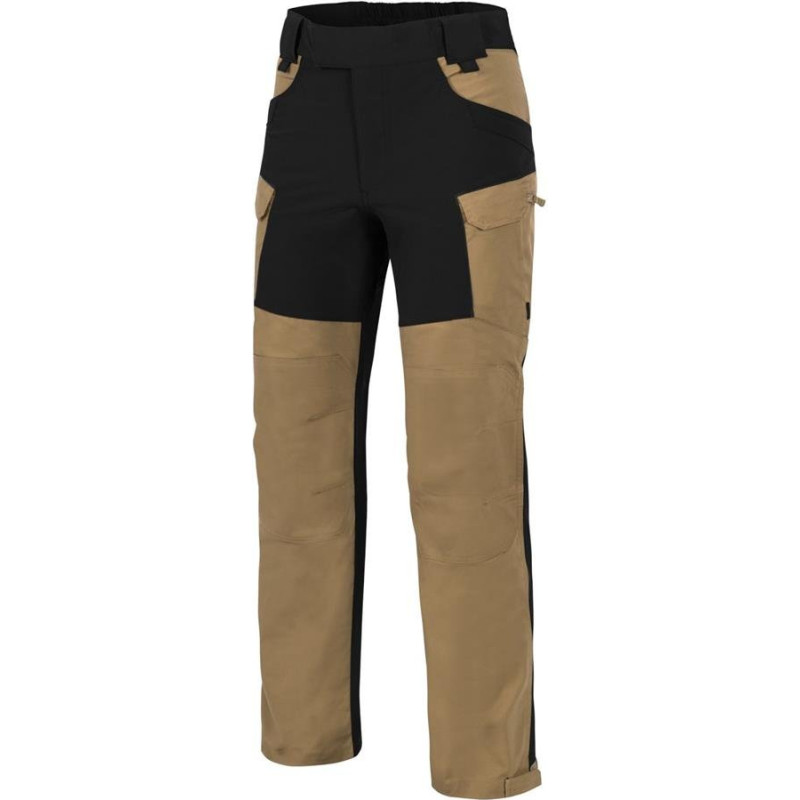 Helikon - Hibrīda Outback bikses - DuraCanvas - Koijotu/Melnas - SP-HOP-DC-1101A (L Garums)