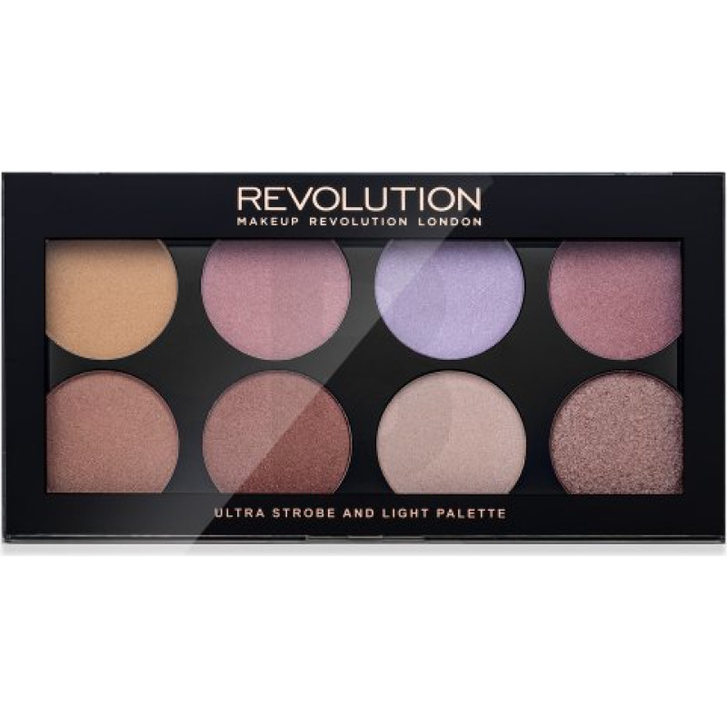 Makeup Revolution Ultra Strobe And Light daudzfunkcionālā palete 12 g