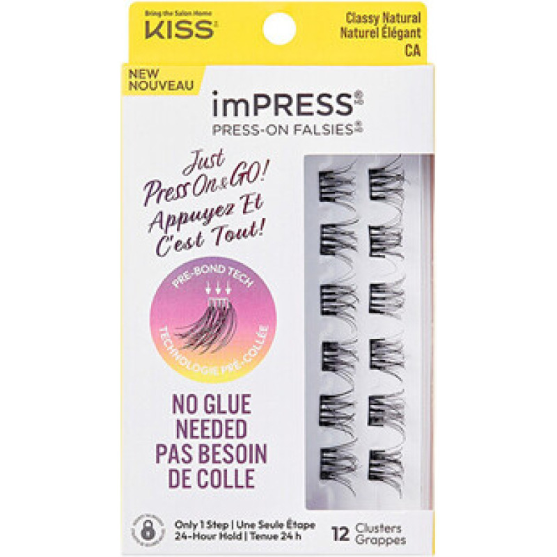 Kiss My Face imPRESS 01 Classy Natural - Trsov&eacute; řasy