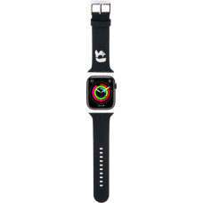 Karl Lagerfeld Karl Head NFT Watch Strap for Apple Watch 42|44|45|46|49 Black (Damaged Package)
