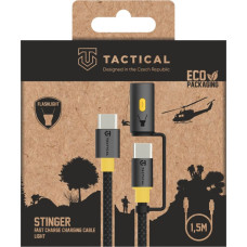 Tactical Stinger Cable USB-C|USB-C 1,5m Black (Damage Package)