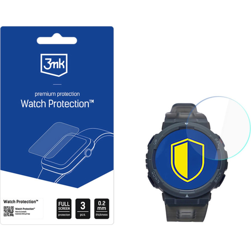 3Mk Protection Smartwatch screen protector 3mk Watch Protection FlexibleGlass for Amazfit Active Edge