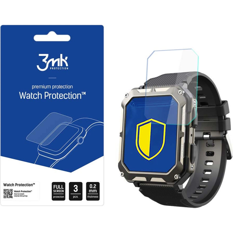 3Mk Protection 3mk Watch Protection&acirc;&cent; v. FlexibleGlass hybrid glass on Cubot C20 Pro