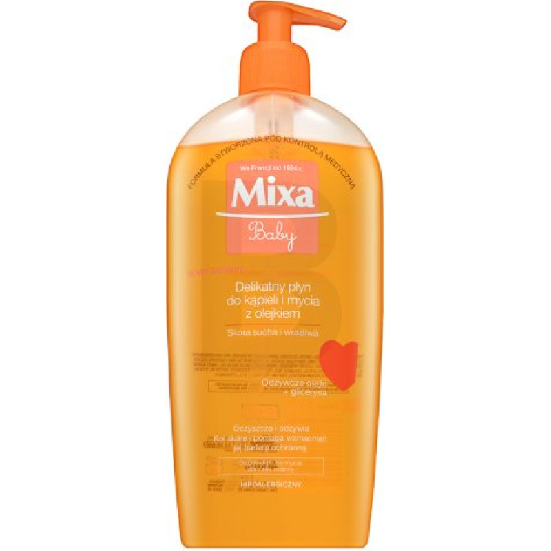 Mixa Baby sprchový olej Foaming Oil Bath & Shower 400 ml