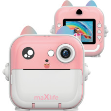 Maxlife MXPC-100 PINK Bērnu fotokamera ar printēšanas funkciju