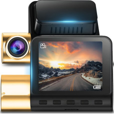 Retoo Automašīnas kameras videoierakstītājs ar GPS G-sensoru 2K WiFi 2 collu LCD ekrānu