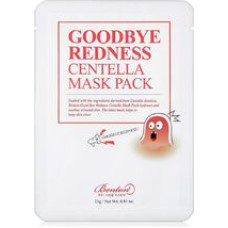 Benton Goodbye Redness Centella Cica Mask Pack - Soothing sheet mask for problematic skin, acne.